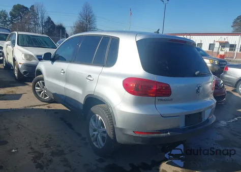 2013 Volkswagen Tiguan S z USA, uszkodzony, nr VIN WVGAV3AX7DW581983